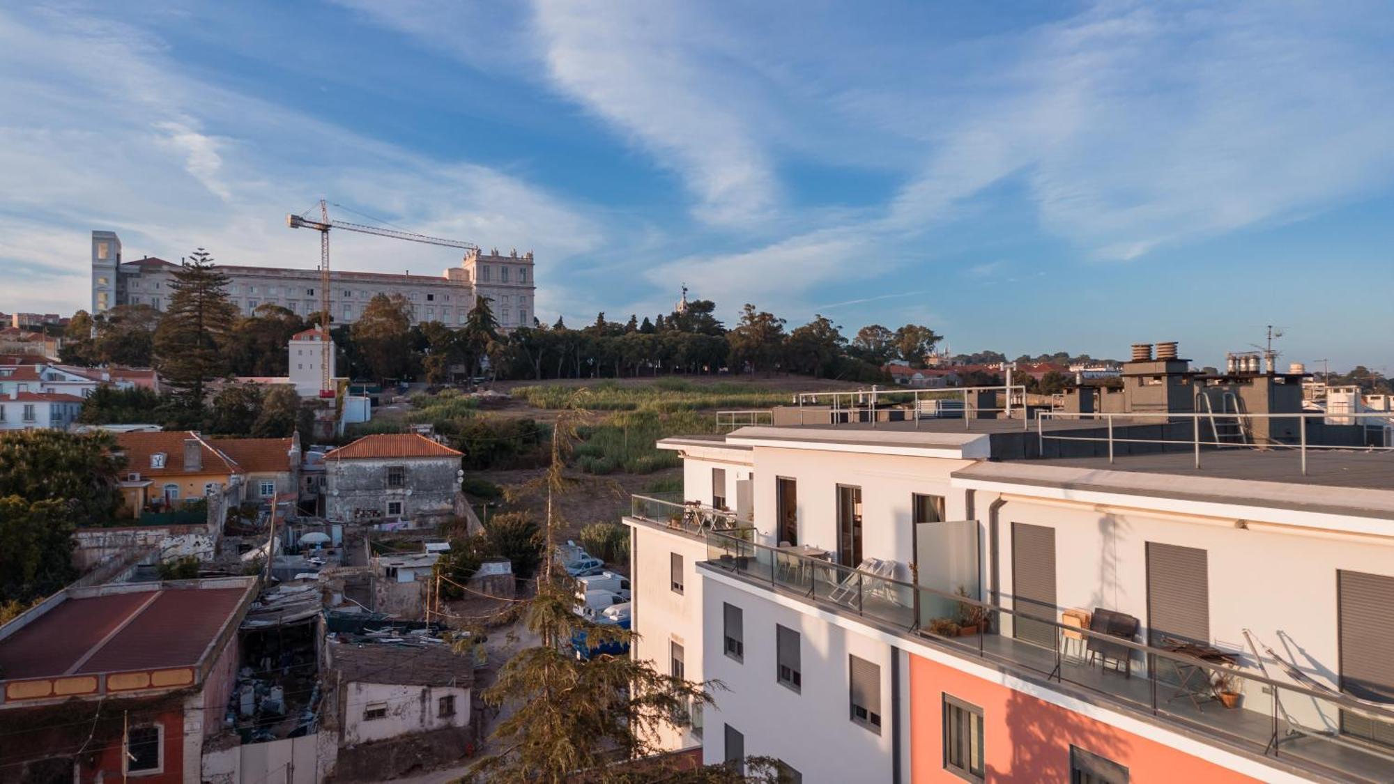 דירות ליסבון Premium Flat At Ajuda/Belem With Balcony, Parking! מראה חיצוני תמונה