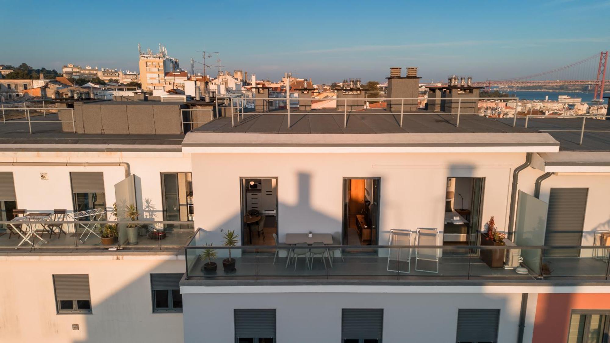 דירות ליסבון Premium Flat At Ajuda/Belem With Balcony, Parking! מראה חיצוני תמונה