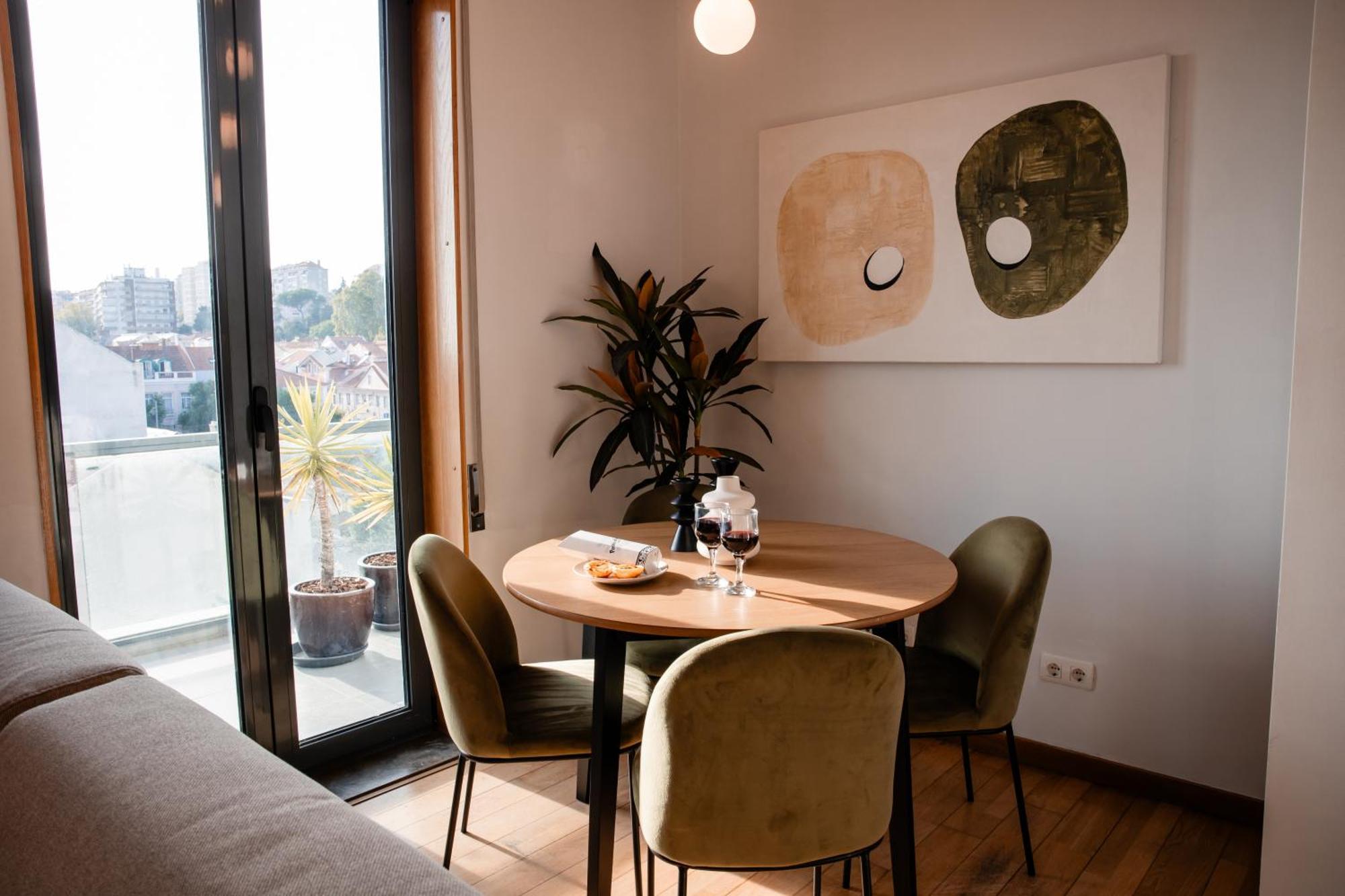 דירות ליסבון Premium Flat At Ajuda/Belem With Balcony, Parking! מראה חיצוני תמונה